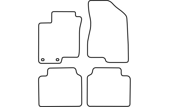 Tapis de sol adaptés à la Hyundai Grandeur 2005-2010, Image 2