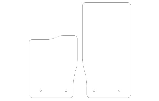 Tapis de sol adaptés à la Jaguar F-Type X152 2012-2018 (2 pièces), Image 2