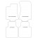 Tapis de sol adaptés à la Jaguar XJ 2002-2009 LWB (4 pièces), Vignette 2