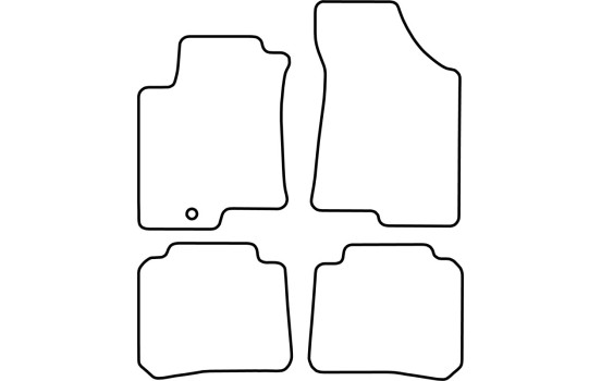 Tapis de sol adaptés à la Kia Cerato 2004-2008, Image 2