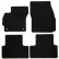 Tapis de sol adaptés à la Mazda 5 2005- (lot de 4)