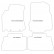 Tapis de sol adaptés à la Nissan Cube 2010- (lot de 4), Vignette 2