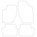 Tapis de sol adaptés à la Peugeot 308 (2008-2013), lot de 4 pièces, Vignette 2