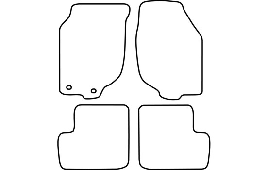 Tapis de sol adaptés à la Rover 25 (1999-2005), Image 2