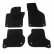 Tapis de sol adaptés à la Skoda Octavia 2004-2008 (lot de 4)