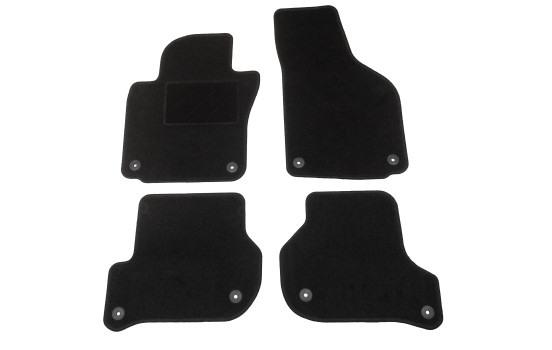 Tapis de sol adaptés à la Skoda Octavia 2004-2008 (lot de 4)