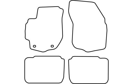 Tapis de sol adaptés à la Suzuki Liana 2004-2007, Image 2