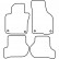 Tapis de sol adaptés à la Volkswagen Golf V 2003-2007 (velours), Vignette 6