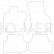 Tapis de sol adaptés à la VW Golf VIII 2020 - Lot de 4, Vignette 3