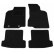 Tapis de sol adaptés à la VW Polo 6N 1994-2000 (lot de 4)