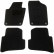 Tapis de sol adaptés à la VW Polo 6R 2010- (lot de 4)
