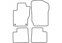 Tapis de sol adaptés à Mercedes GL X164 2006-