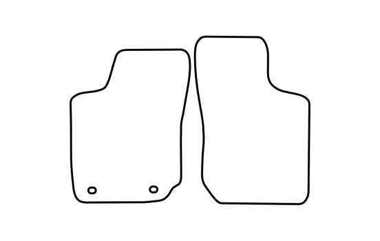 Tapis de sol adaptés à Opel Combo B 1994-2001, Image 2