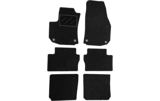 Tapis de sol adaptés à Opel Zafira B 2005-2011 (lot de 6)