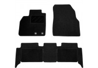 Tapis de sol adaptés à Renault Scenic II 2003-2009 empattement court (lot de 5)