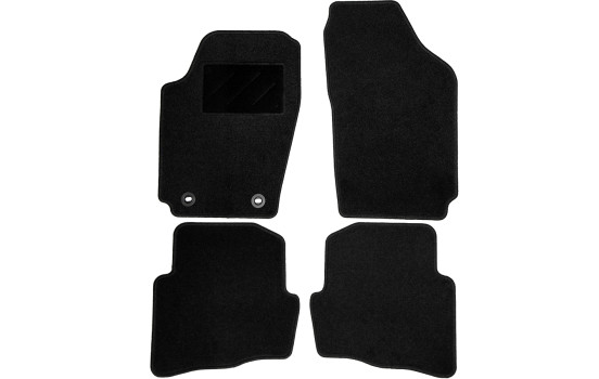 Tapis de sol adaptés à VW Fox 2005-2011 (lot de 4)
