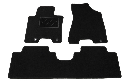 Tapis de sol adaptés au Kia Sportage 2004-2010 (lot de 3)