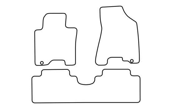 Tapis de sol adaptés au Kia Sportage 2004-2010, Image 2
