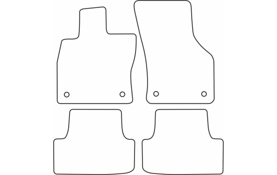 Tapis de sol adaptés aux Audi A3 8V Sportback/Berline 2012-2020, Image 6
