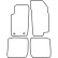 Tapis de sol adaptés aux Ford Scorpio 1985-1994, Vignette 2