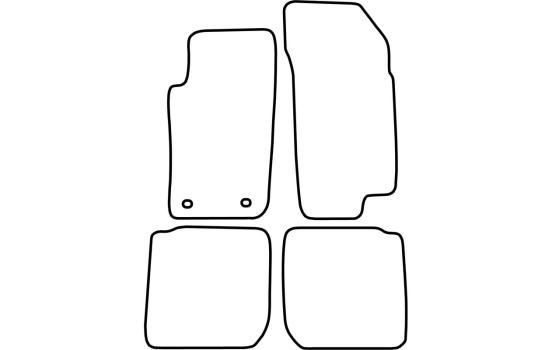Tapis de sol adaptés aux Ford Scorpio 1985-1994, Image 2