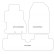 Tapis de sol adaptés aux Honda Civic 2/4 portes 2001-2006 (lot de 3), Vignette 2