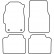Tapis de sol adaptés aux Honda Civic 3 portes (1996-2001), Vignette 2
