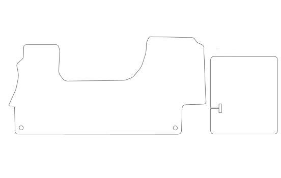 Tapis de sol adaptés aux Mercedes-Benz Sprinter 1999-2006 (2e génération), Image 2