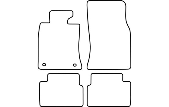 Tapis de sol adaptés aux Mini Clubman 2007-2015, Image 2