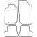 Tapis de sol adaptés aux Peugeot 206 CC (2001-2007), Vignette 2