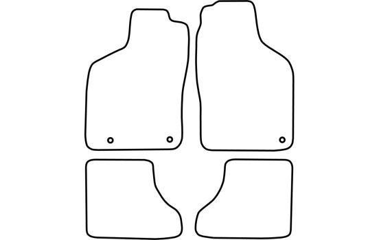 Tapis de sol adaptés aux Saab 9-3 (1998-2003), Image 2