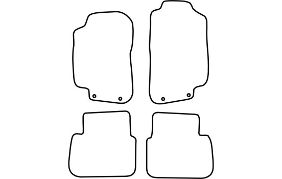 Tapis de sol adaptés aux Saab 9-5 (1997-2008), Image 2