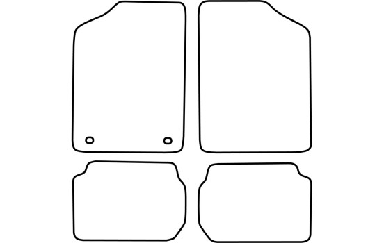 Tapis de sol adaptés aux Suzuki Swift 1988-2005, Image 2