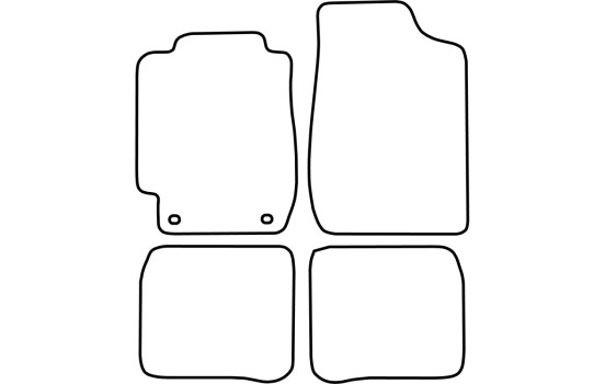 Tapis de sol adaptés aux Toyota Corolla 1992-1997, Image 2