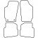Tapis de sol adaptés aux Volkswagen Fox à partir de 2007, Vignette 2