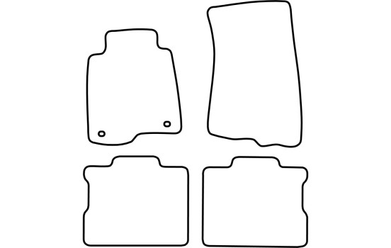 Tapis de sol adaptés aux Volvo 240/260 (1981-1993), Image 2