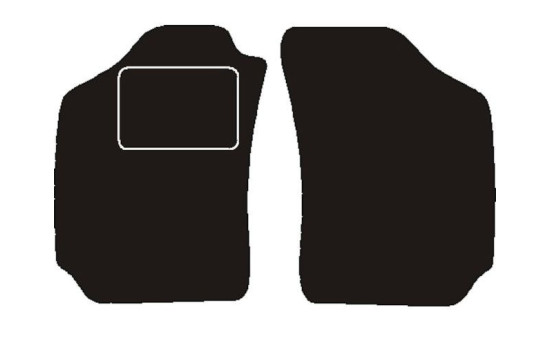 Tapis de sol avant pour Fiat Strada Pickup 2002 -