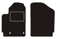 Tapis de sol avant pour Peugeot Partner 2006 - 2008