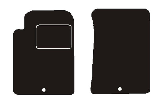 Tapis de sol avant pour Ssangyong Rexton 2012-2016