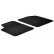 Tapis de Sol en Caoutchouc Citroen Berlingo / Peugeot Partner de 2002 à 2008 (profil G en 2 parties + clips de montage)