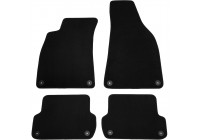 Tapis de sol en velours adaptés à l'Audi A4 2005-2008 (lot de 4)