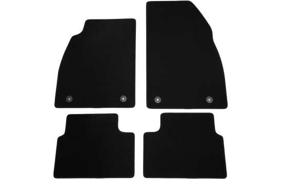 Tapis de sol en velours adaptés à l'Opel Insignia 2008-2013 (lot de 4)