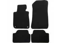 Tapis de sol en velours adaptés à la BMW X3 G-01 2018- (lot de 4)