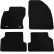Tapis de sol en velours adaptés à la Ford Focus 2005-2011 (lot de 4)