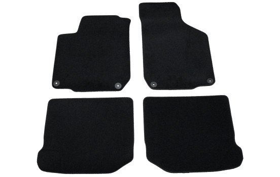 Tapis de sol en velours adaptés à la VW Golf IV 1997-2004 (lot de 4)