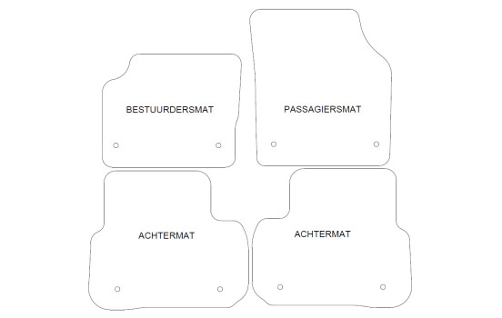 Tapis de sol en velours adaptés au Land Rover Discovery Sport 201, Image 2