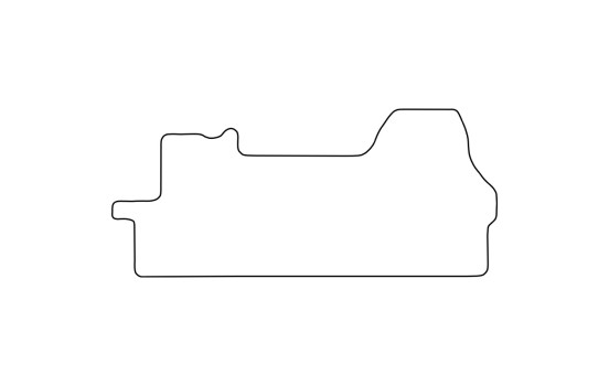 Tapis de voiture adaptÃ©s pour Citroen Jumper & Peugeot Boxer & Fiat Ducato 2006-2017 (uniquement tapis avant, Ã, Image 2