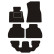 Tapis de voiture adaptés à BMW G07 (X7) 7 places 2020 -
