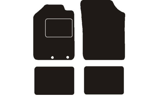Tapis de voiture adaptés à Dacia Spring EV 2021 -