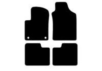 Tapis de voiture adaptés à Fiat 500 2007 - 2012